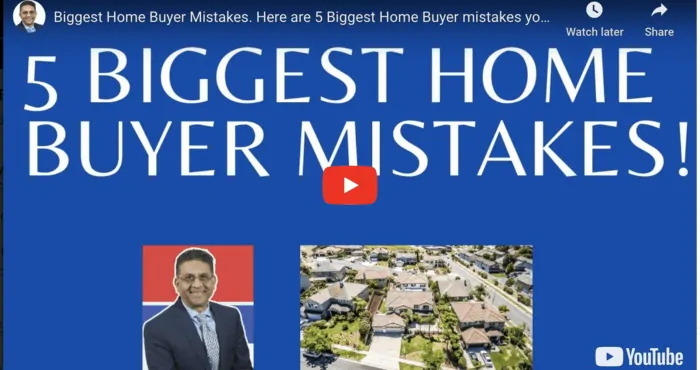 5 biggest home buyer mistakes