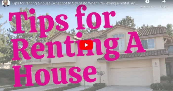 tips for renting