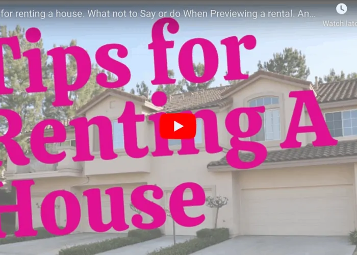 tips for renting