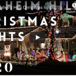 Christmas lights neighborhood 2020