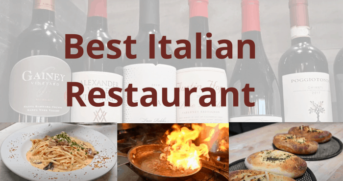 Best Italian Restaurant Anaheim Hills