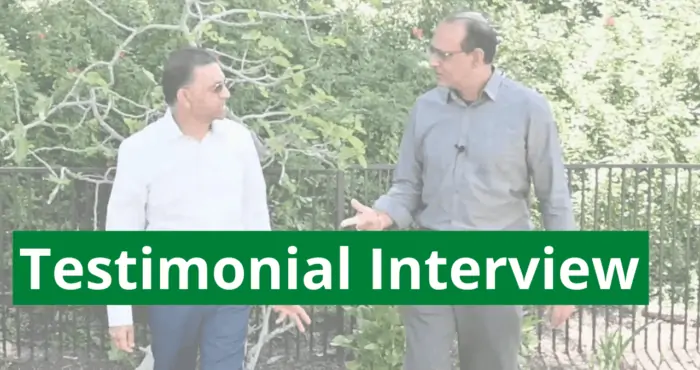testimonial interview